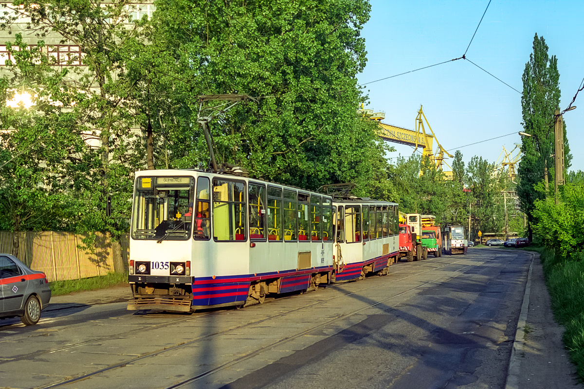 105Np #1035+1036: Szczecin, ul. Stalmacha