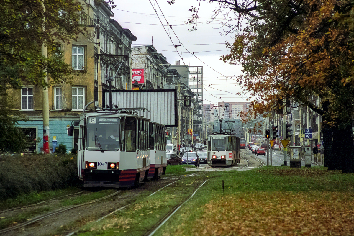 105N #1047+1048: Szczecin, plac Zwycięstwa