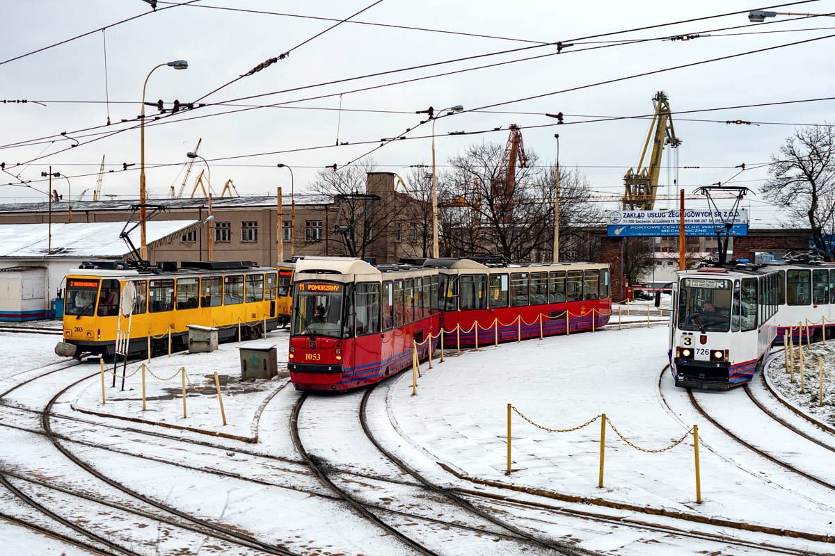 105N2k/2000 #1053+1054: Szczecin, pętla Ludowa 