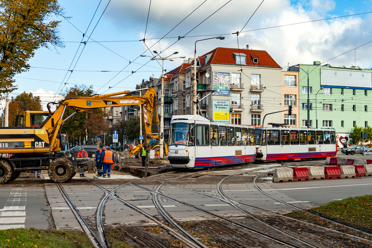 105N2k/2000 #1058+1063: Szczecin, pl. Kościuszki 