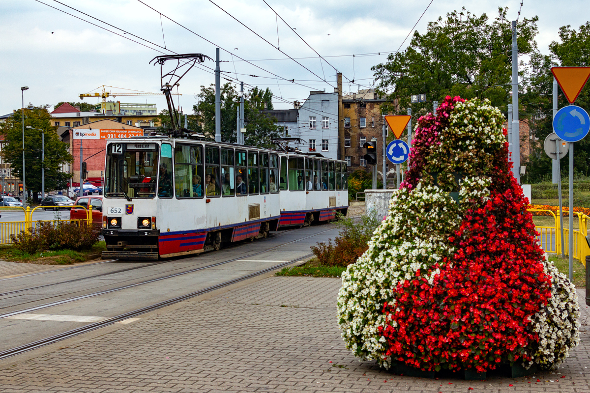 105N #652+632: Szczecin, Rondo Giedroycia