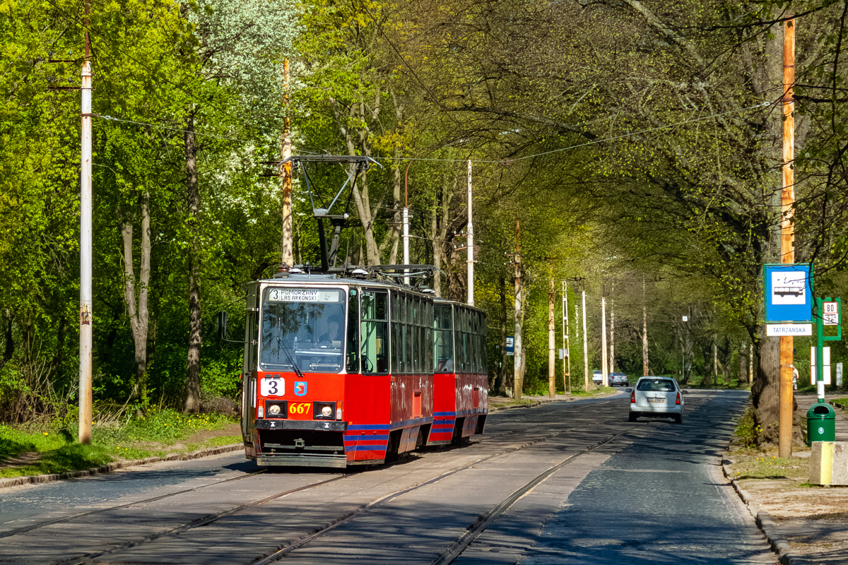105N #667+647: Szczecin, ul. Arkońska 