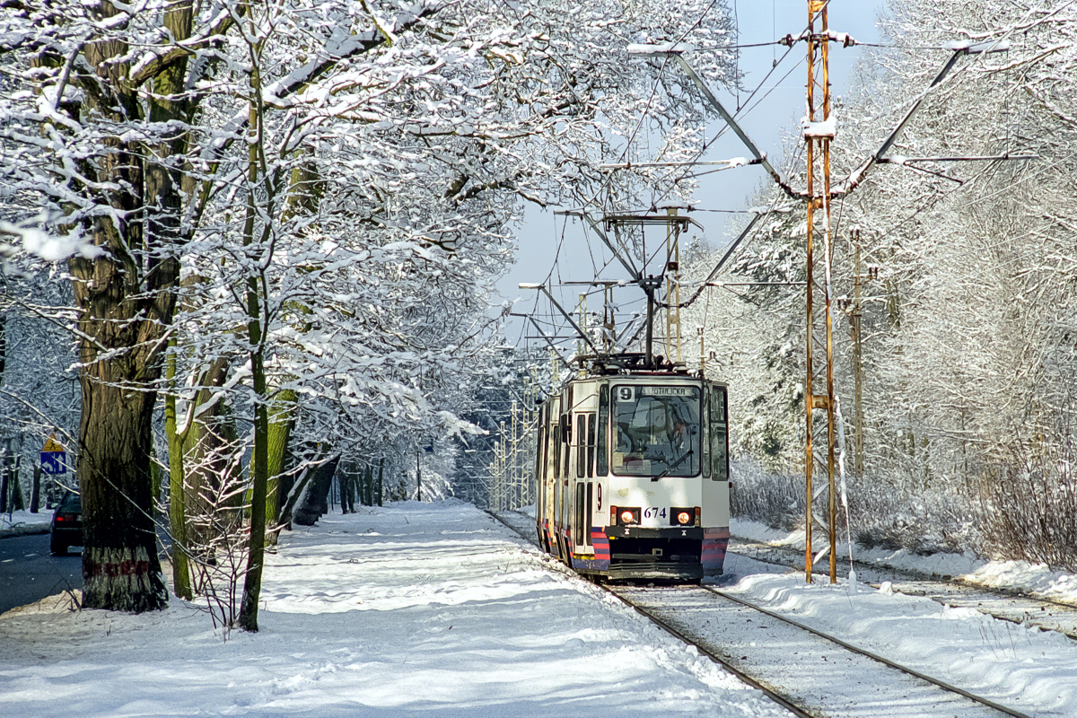 105N #674+675: Szczecin, al. Wojska Polskiego