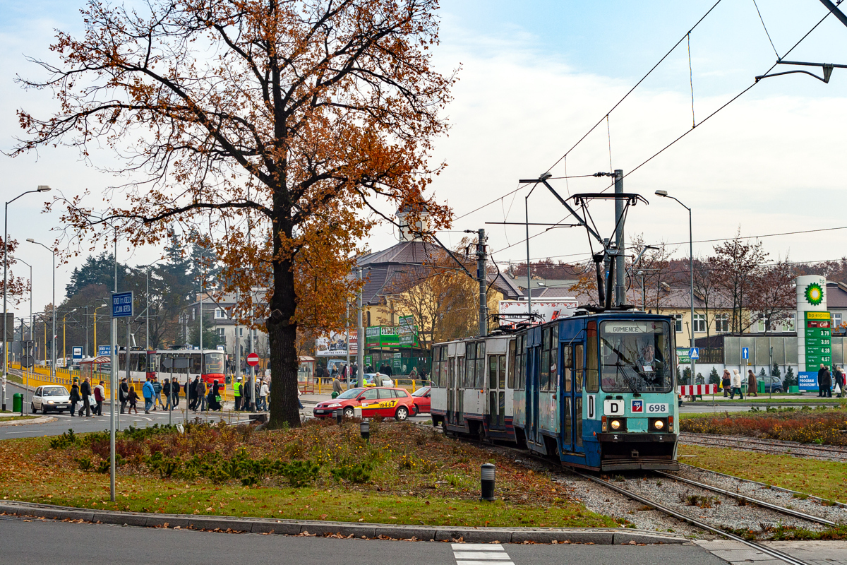 105N #698+677: Szczecin, rondo Gierosa 