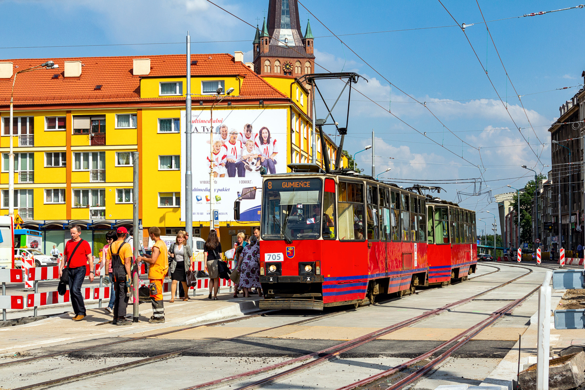 105N #705+689: Szczecin, Brama Portowa 