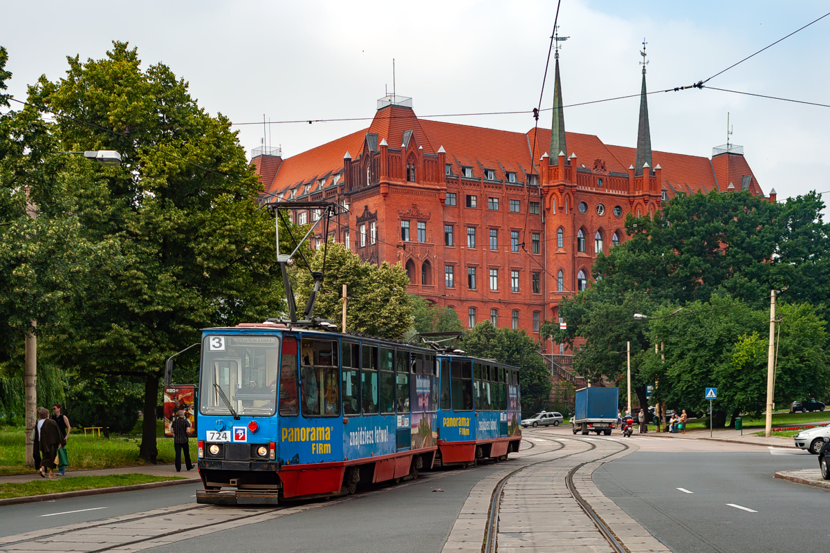 105N #724+723: Szczecin, ul. Nowa 