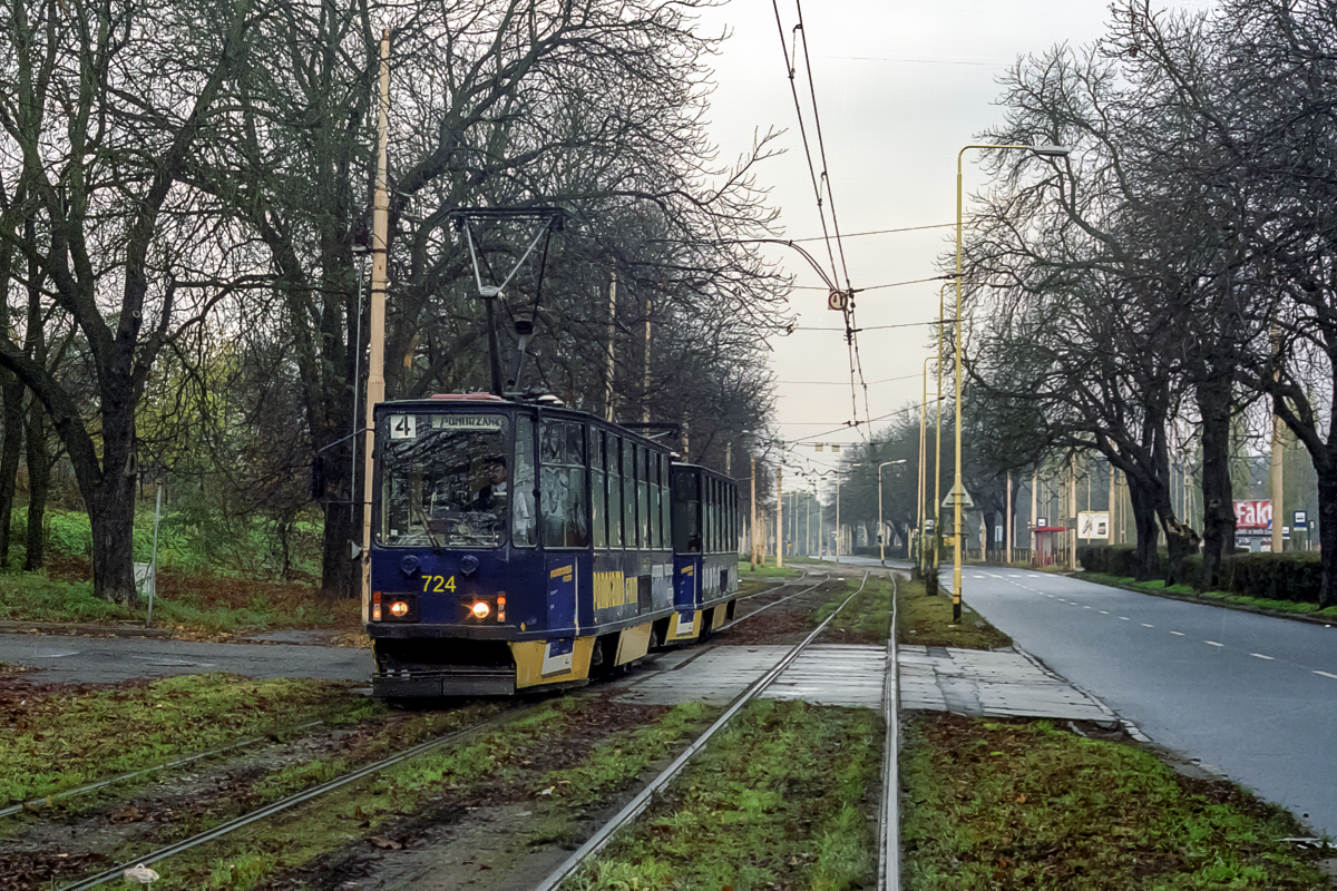 105N #724+723: Szczecin, al. Wojska Polskiego