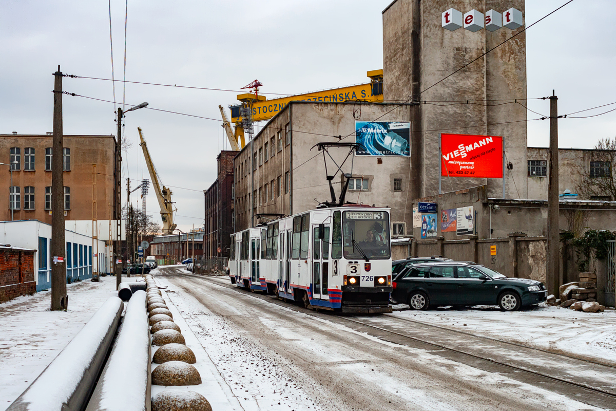 105N #726+725: Szczecin, ul. Ludowa 