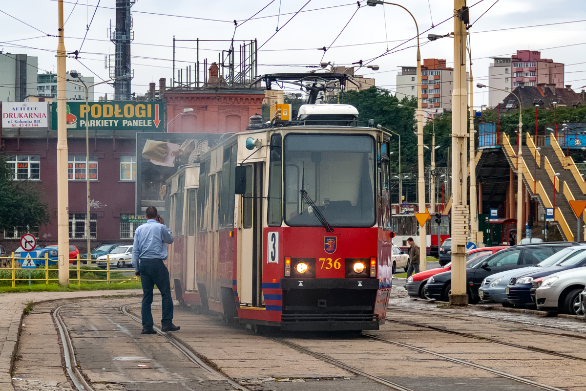 105Na #736+737: Szczecin, Dworzec Główny PKP 
