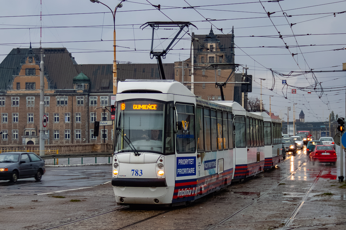 105N2k/2000 #783+787+788: Szczecin, ul. Wyszyńskiego 