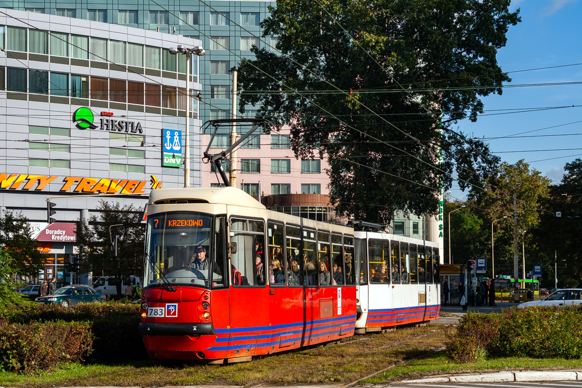105N2k/2000 #783+791: Szczecin, pl. Rodła 