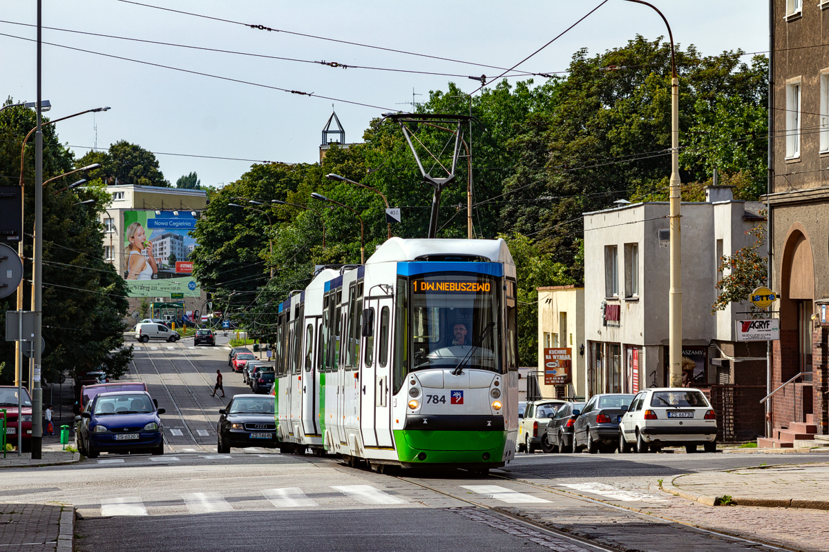 105N2k/2000 #784+785: Szczecin, ul. Asnyka 