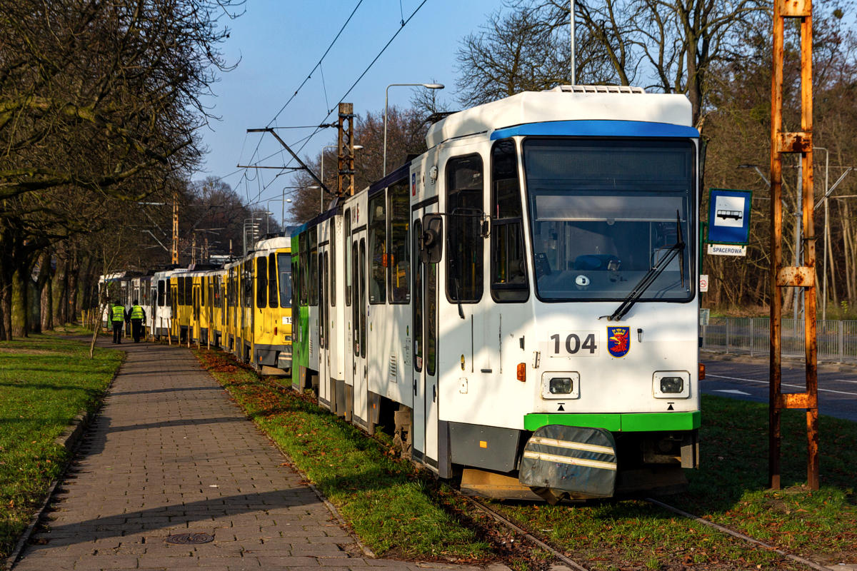 KT4Dt #104: Szczecin al. Wojska Polskiego 