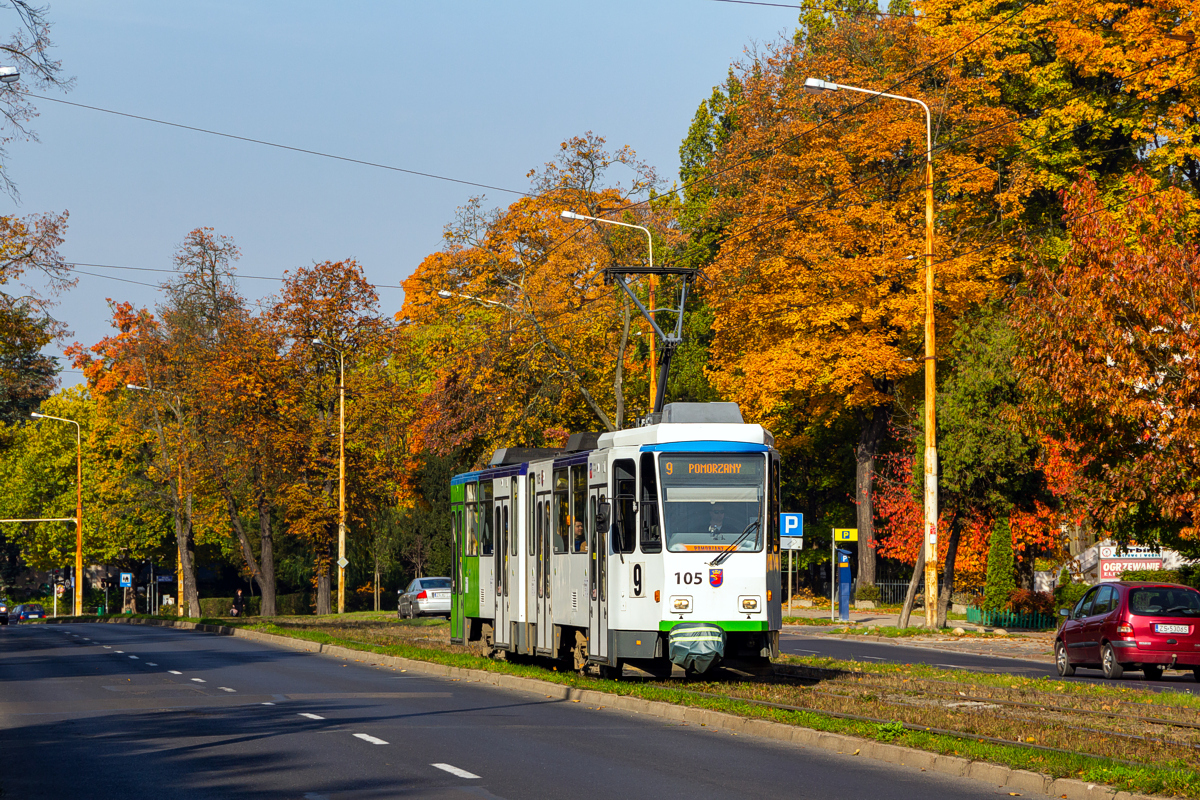 KT4Dt #105: Szczecin, al. Wojska Polskiego 