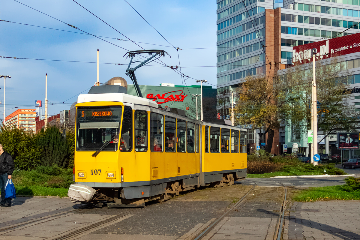 KT4Dt #107: Szczecin, pl. Rodła 