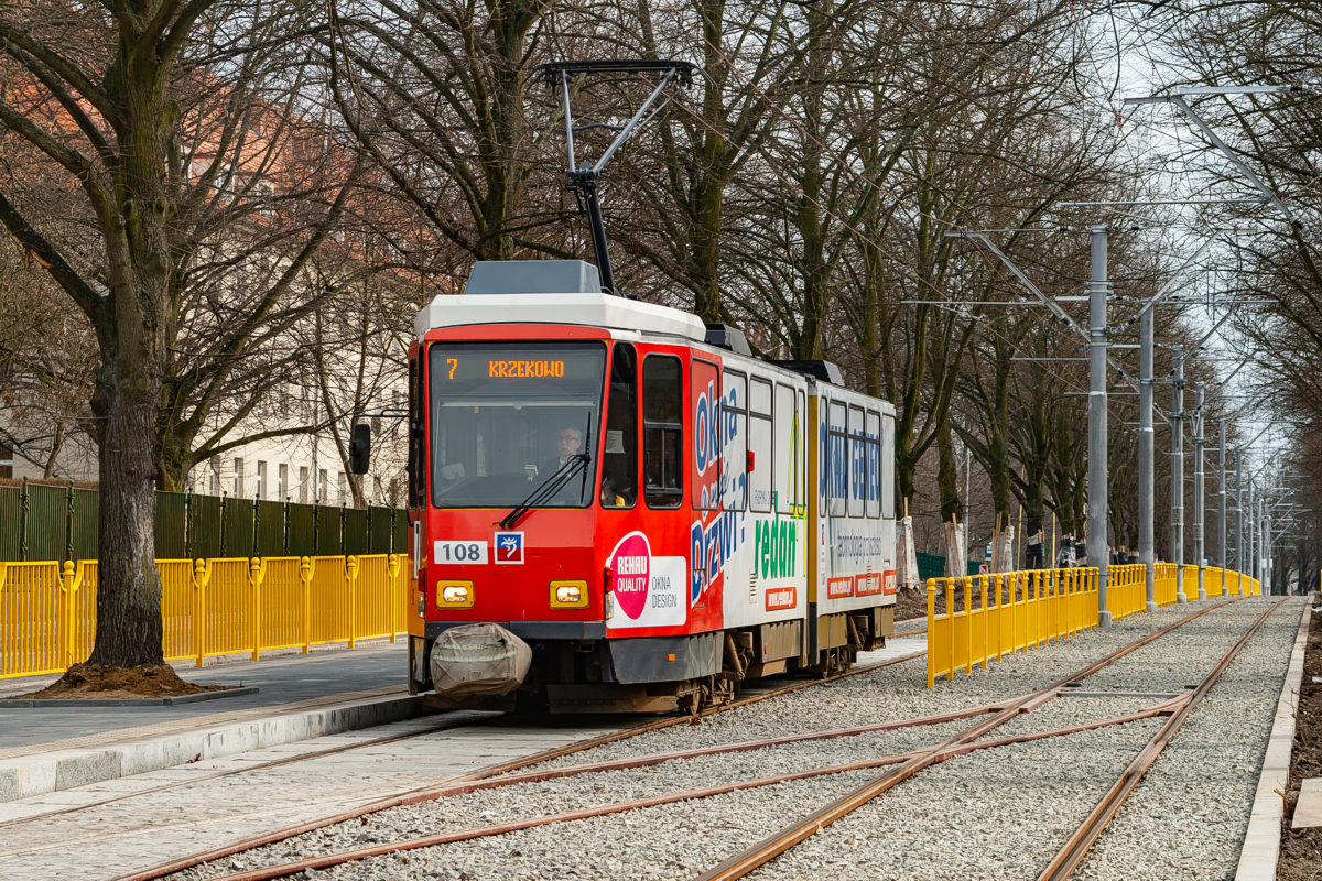 KT4Dt #108: Szczecin, ul. Żołnierska 