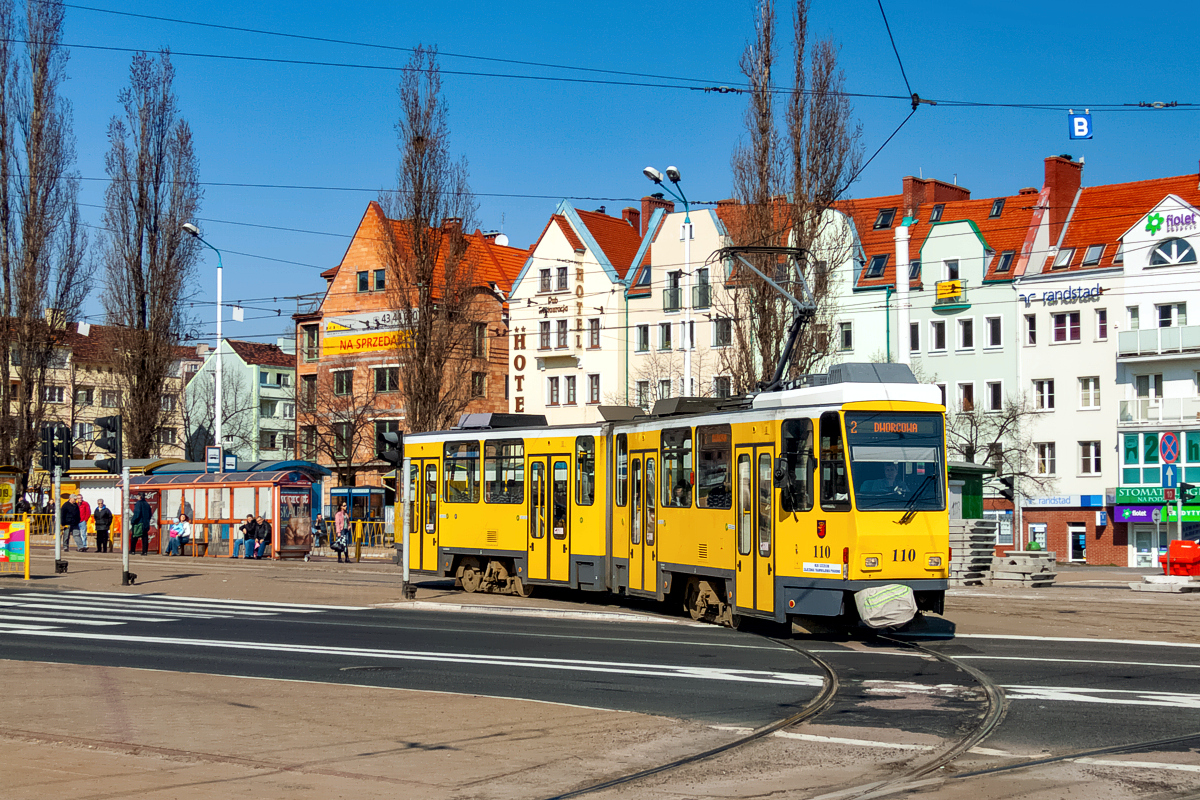KT4Dt #110: Szczecin, ul. Wyszyńskiego 