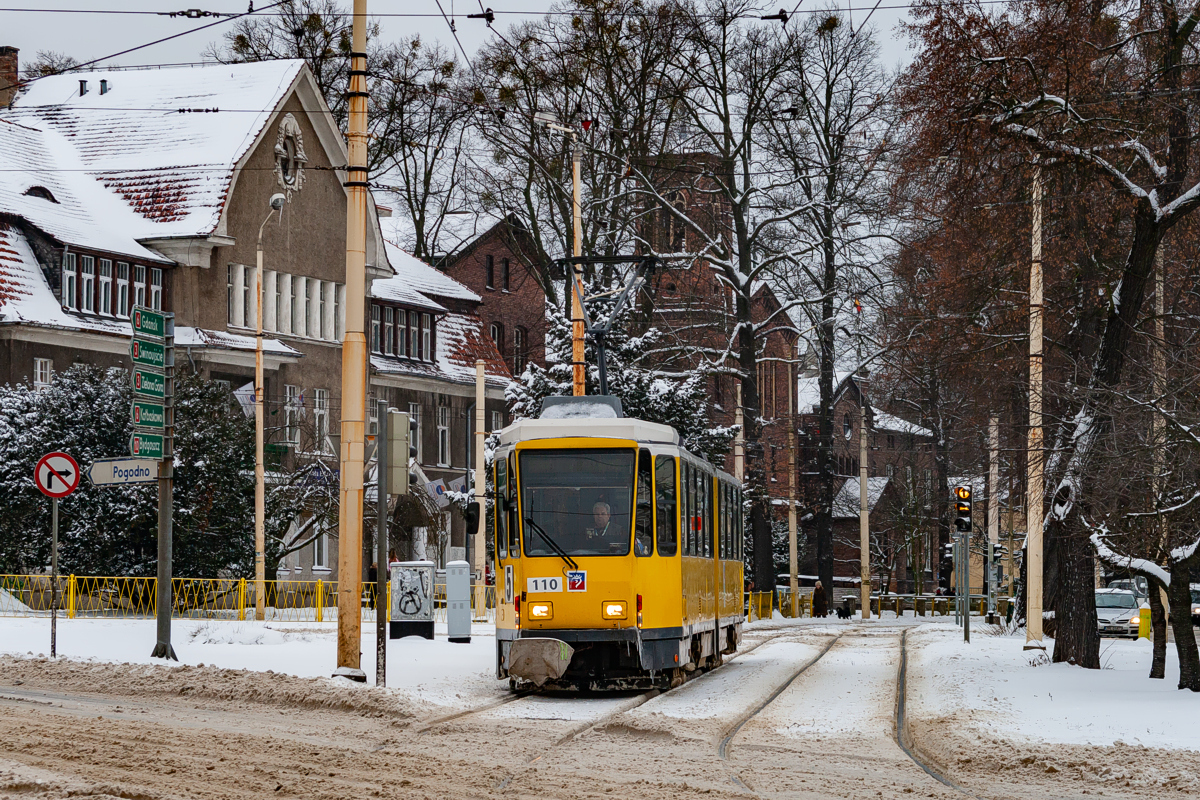 KT4Dt #110: Szczecin, ul. Wawrzyniaka 