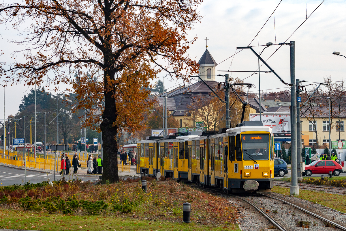 KT4Dt #111+112: Szczecin, rondo Gierosa 