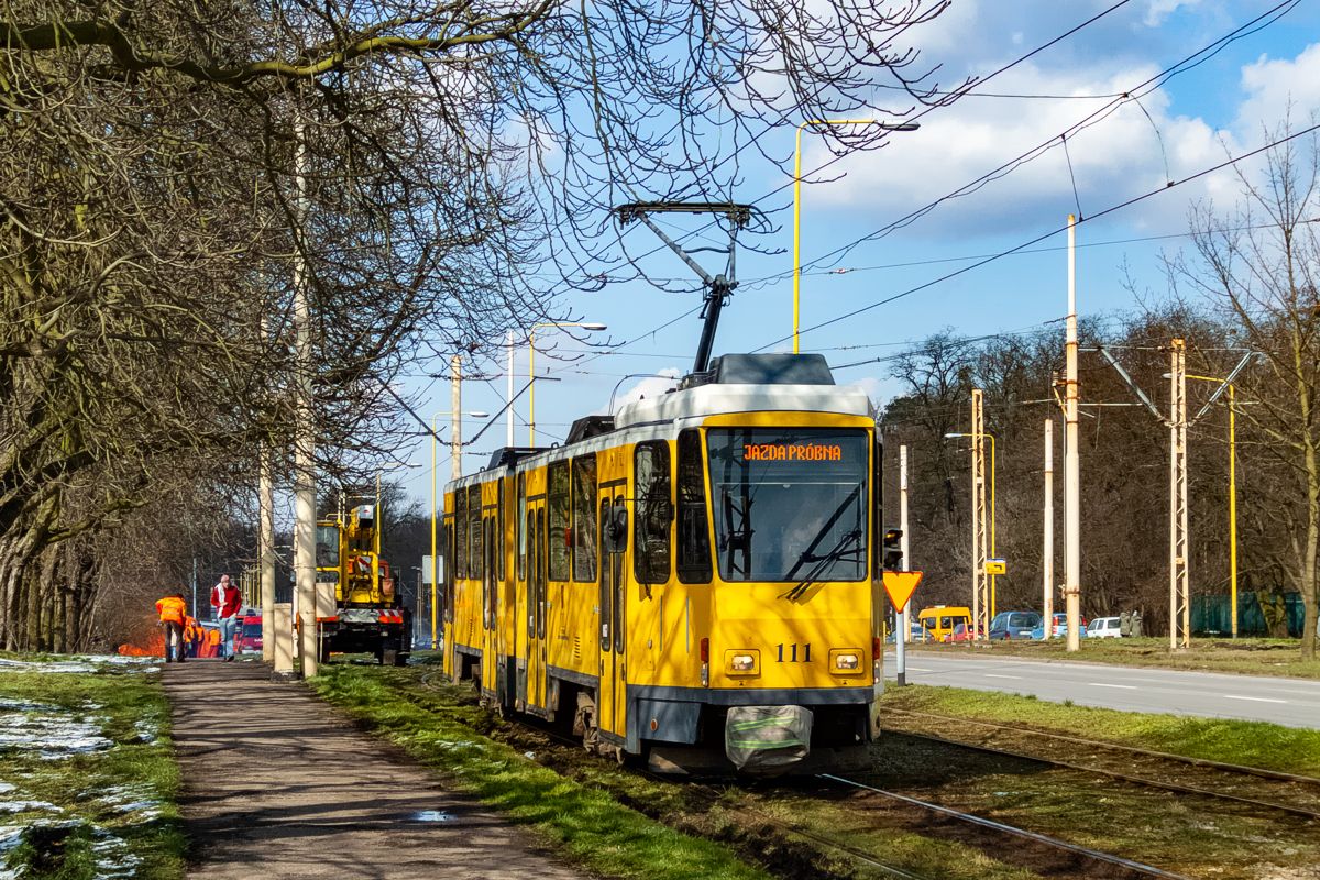 KT4Dt #111: Szczecin, al. Wojska Polskiego 