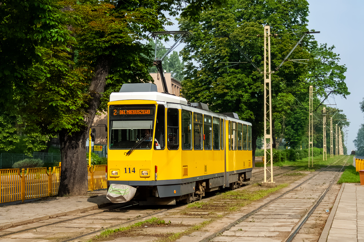 KT4Dt #114: Szczecin, al. Wojska Polskiego 