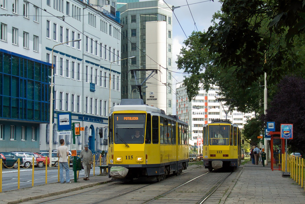 KT4Dt #115: Szczecin, ul. Matejki 