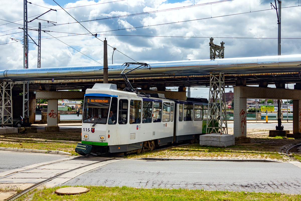 KT4Dt #115: Szczecin, ul. Nowa 