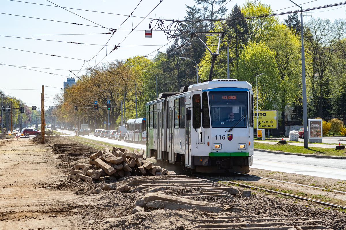 KT4Dt #116: Szczecin, al. Wojska Polskiego