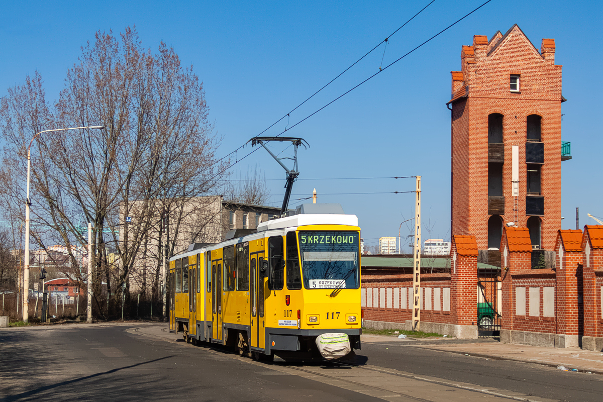KT4Dt #117: Szczecin, ul. Firlika 