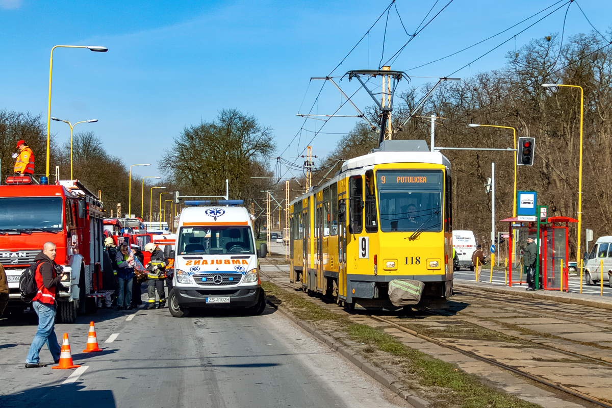 KT4Dt #118: Szczecin, al. Wojska Polskiego 