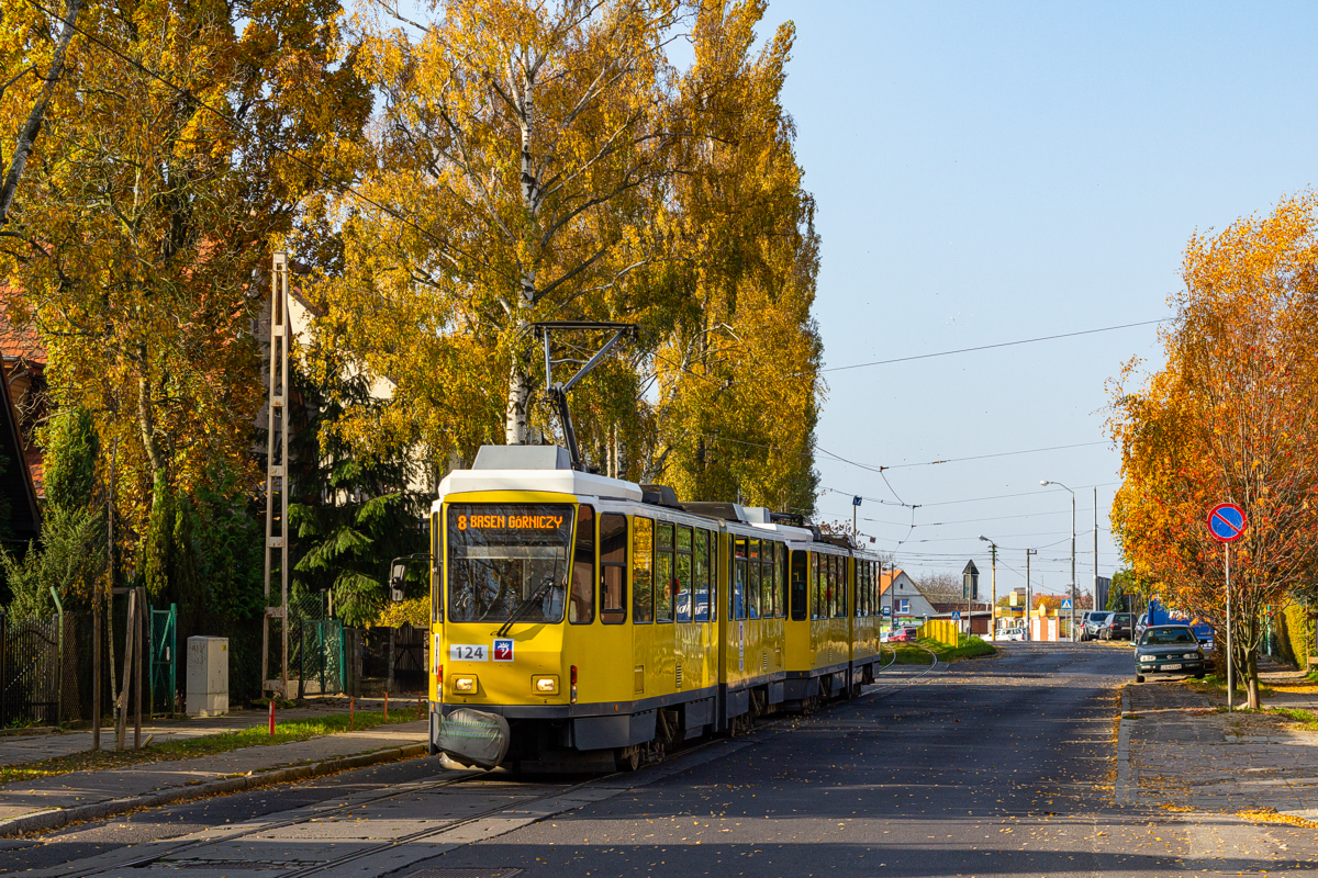KT4Dt #124+132: Szczecin, ul. Okulickiego 