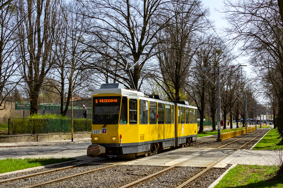 KT4Dt #127: Szczecin, ul. Żołnierska 
