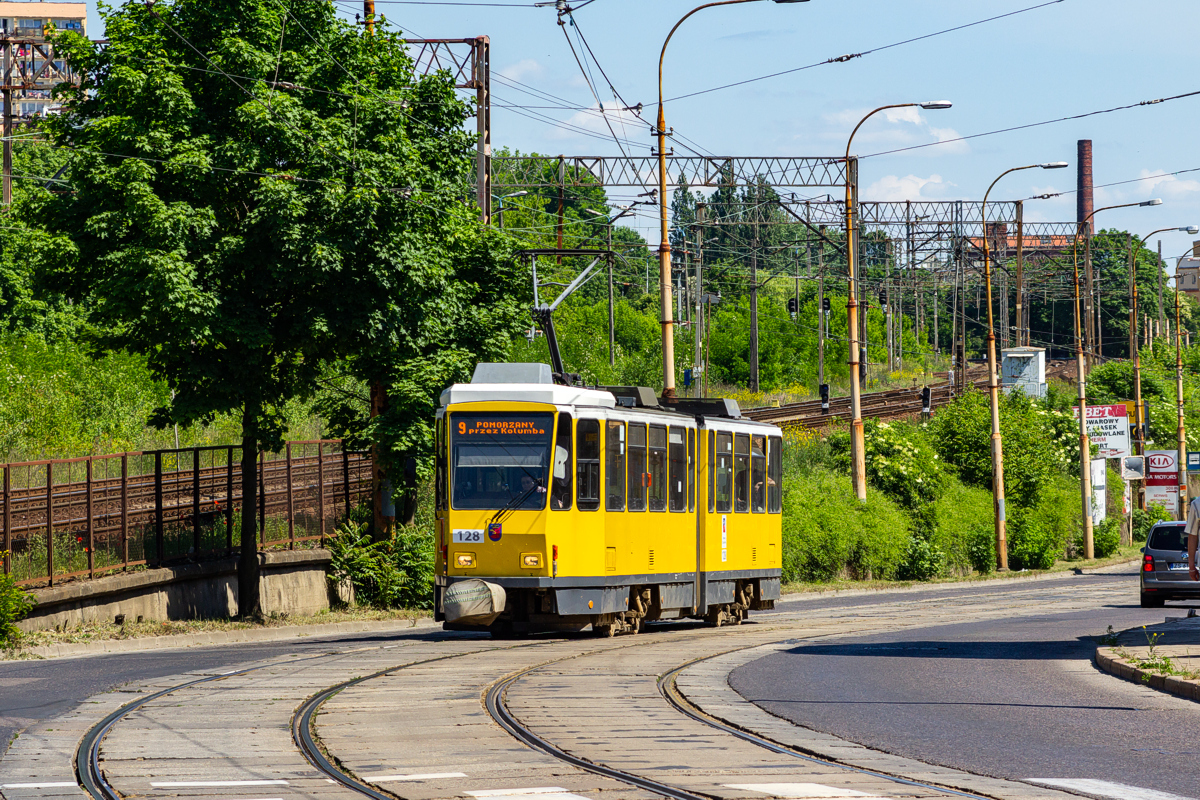 KT4Dt #128: Szczecin, ul. Chmielewskiego 