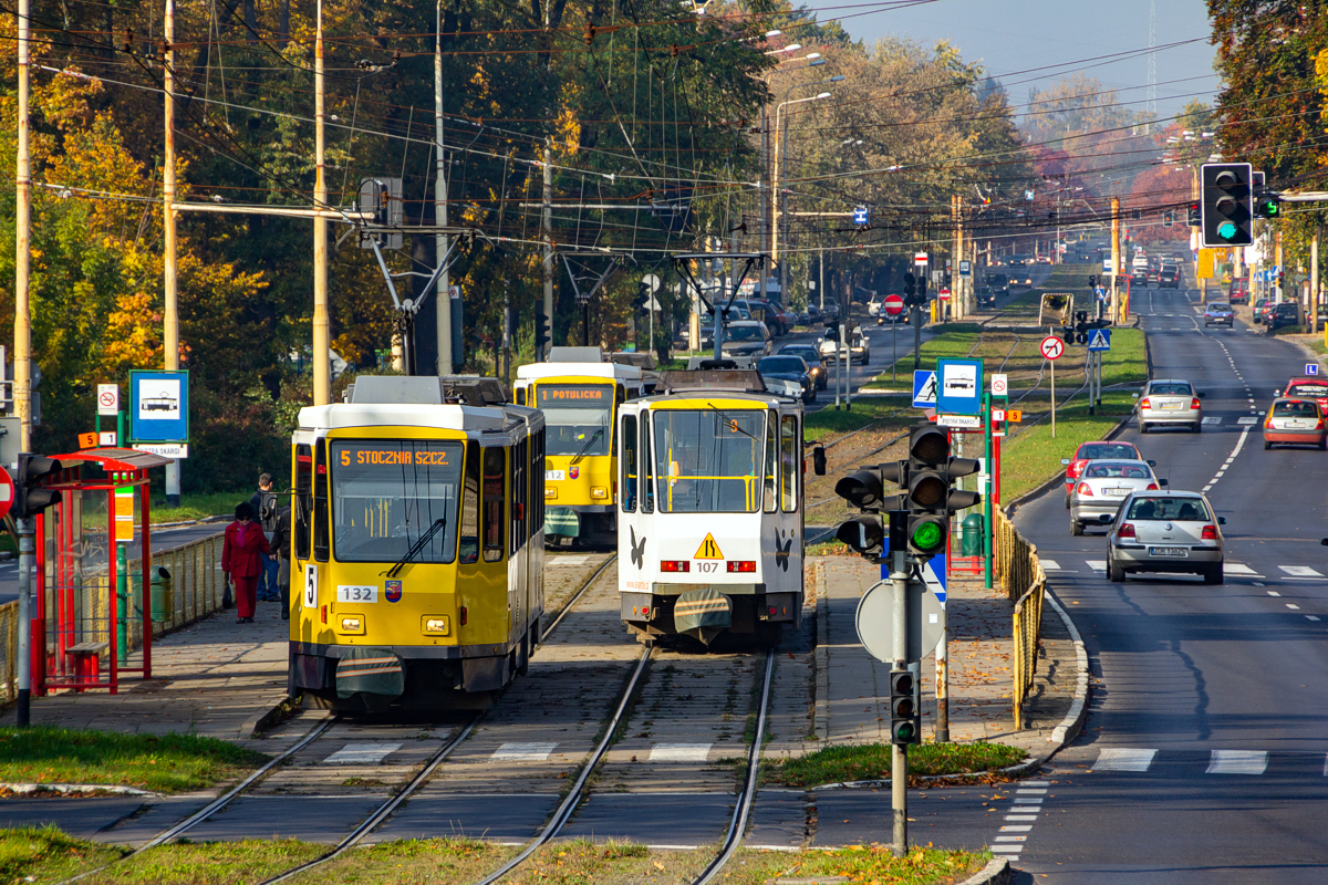 KT4Dt #132: Szczecin, al. Wojska Polskiego 