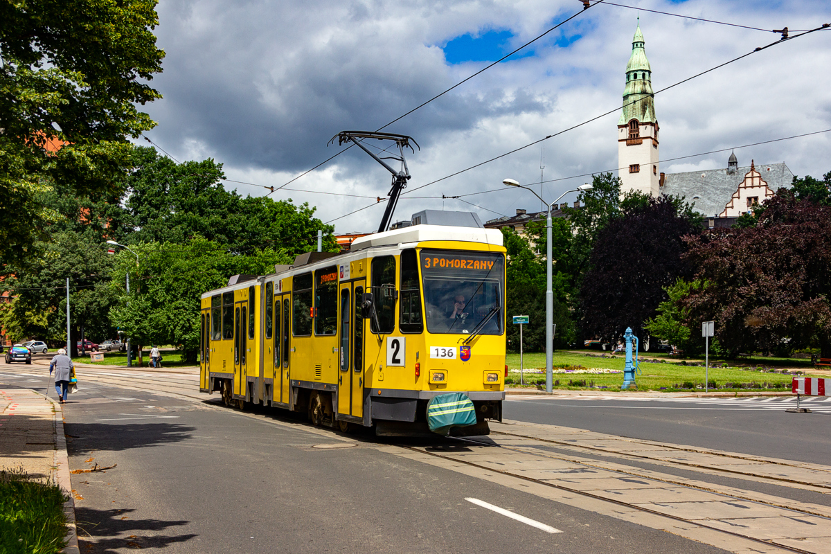 KT4Dt #136: Szczecin, ul. Nowa 
