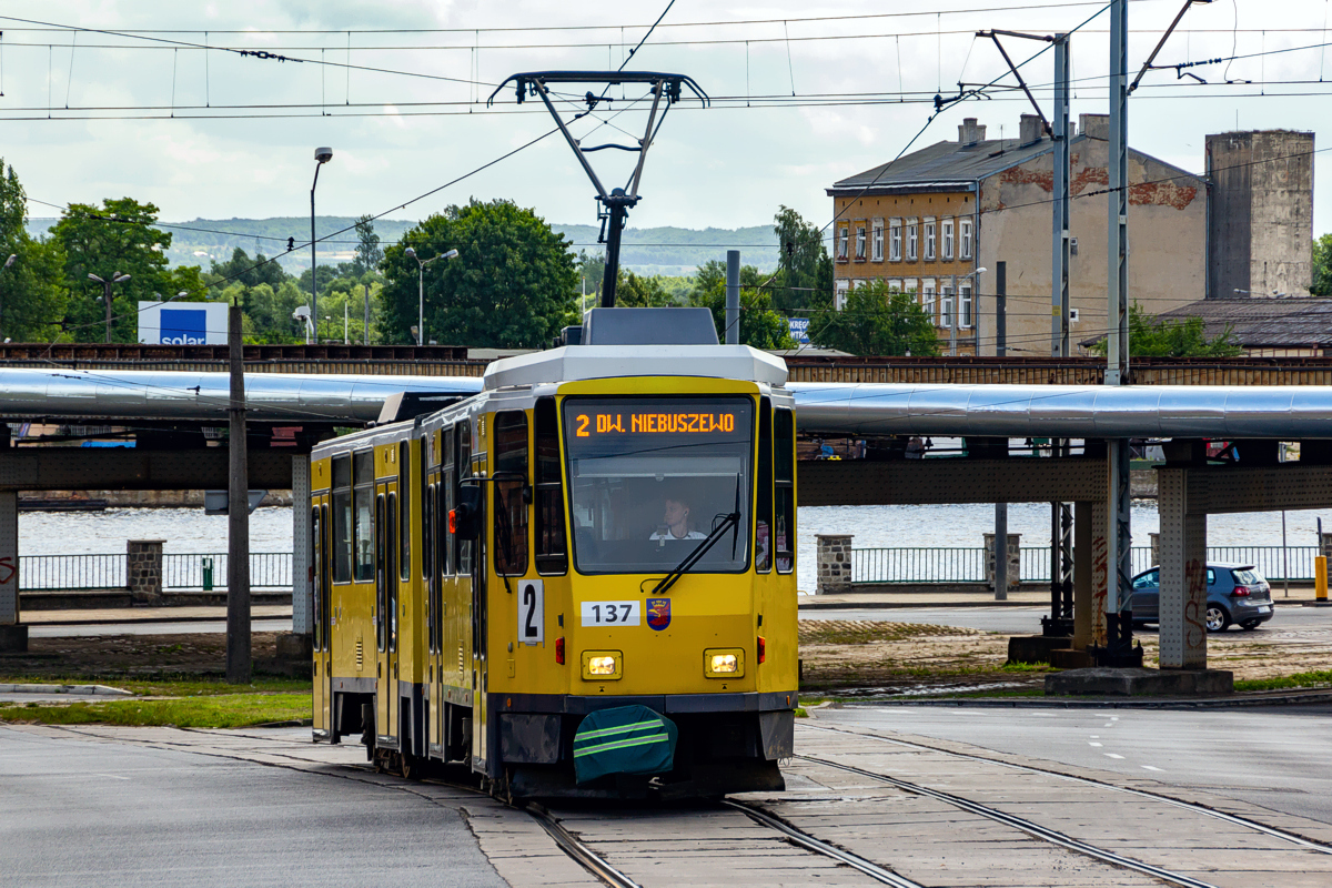 KT4Dt #137: Szczecin, ul. Nowa 