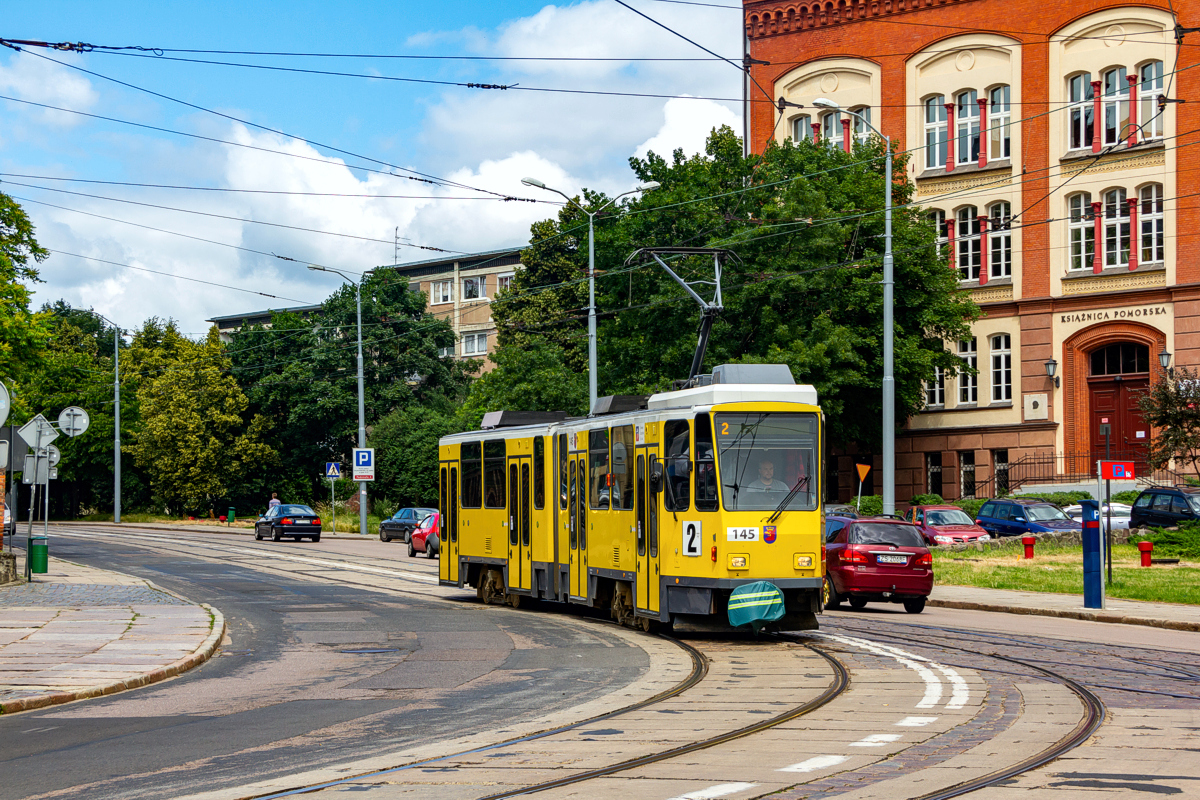 KT4Dt #145: Szczecin, ul. Dworcowa 