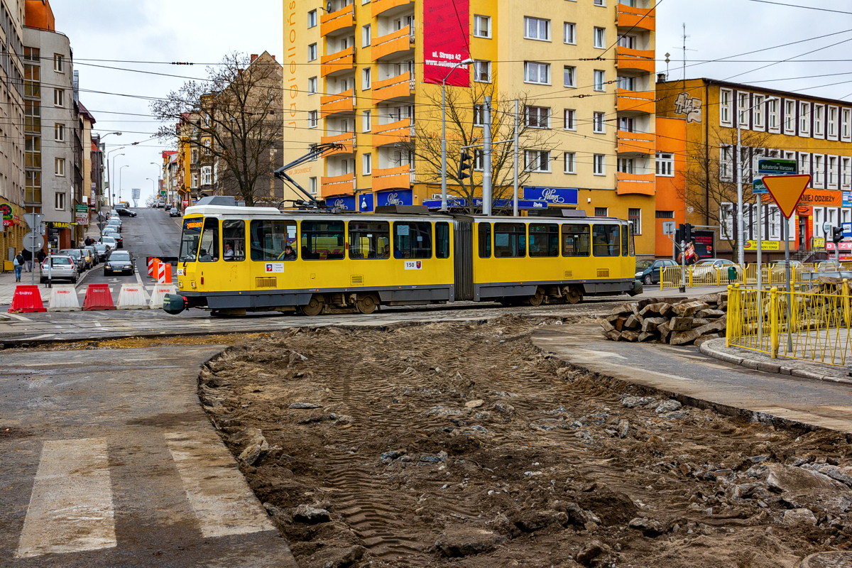 KT4Dt #150: Szczecin, al. Bohaterów Warszawy 