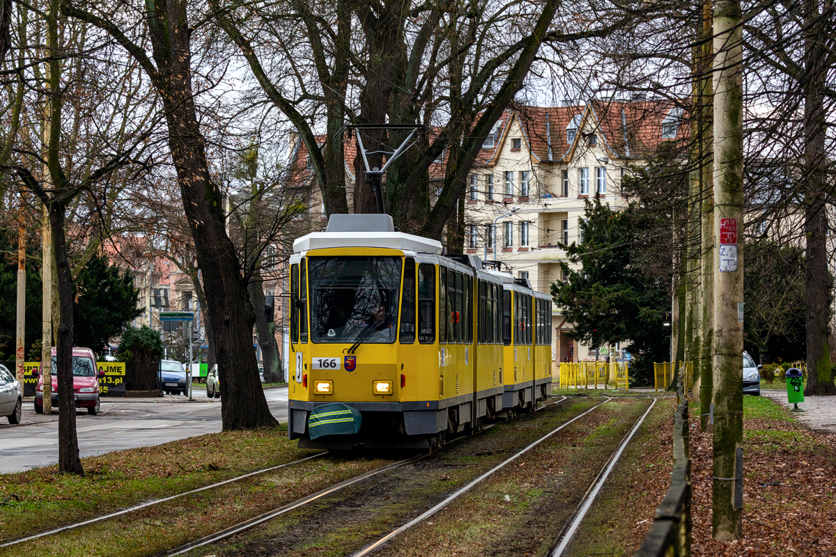 KT4Dt #166+167: Szczecin, ul. Wawrzyniaka 