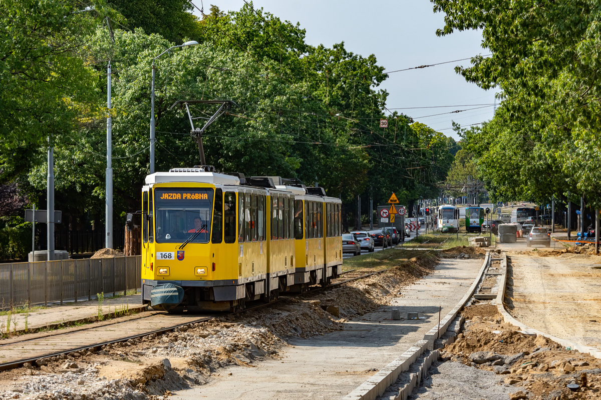 KT4Dt #168+169: Szczecin, aleja Wojska Polskiego