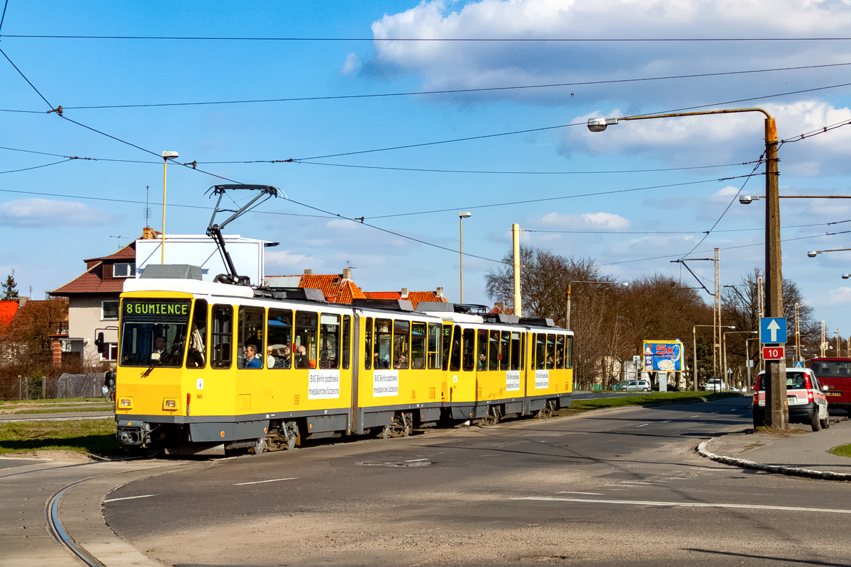 KT4Dt #7046+7023: Szczecin, ul. Ku Słońcu 