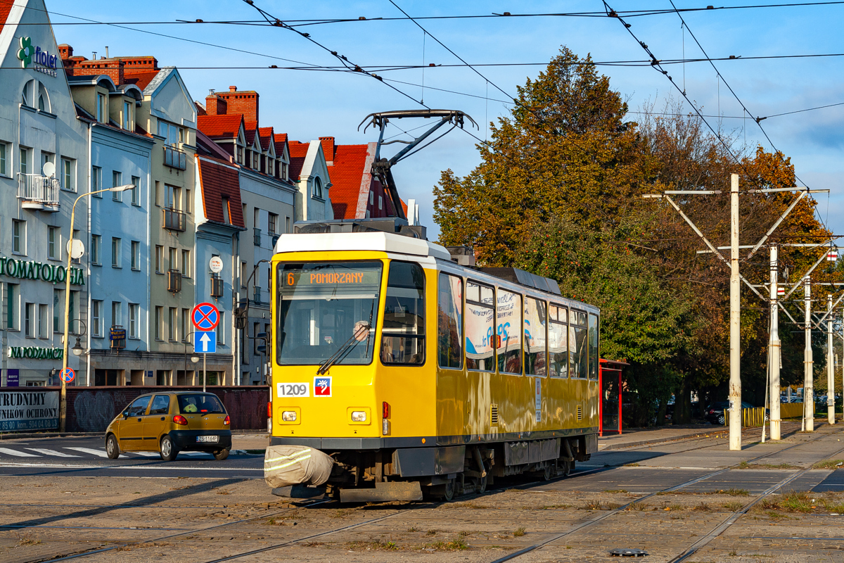 T6A2D #1209: Szczecin, ul. Nabrzeże Wieleckie 