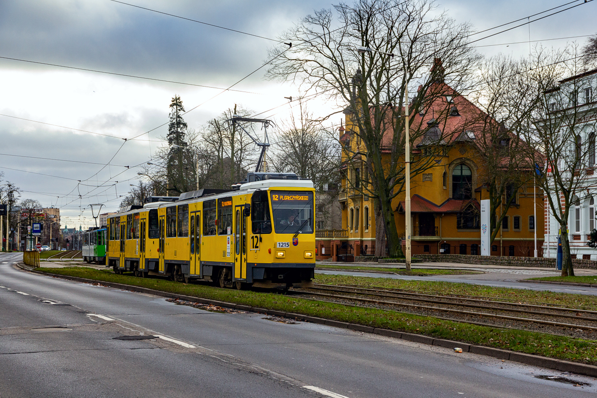 T6A2D #1215+1216: Szczecin, al. Wojska Polskiego 