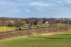 EN57AL-1296+1522: Baranówka - Łuczyce EN57AL-1296+1522: Baranówka - Łuczyce