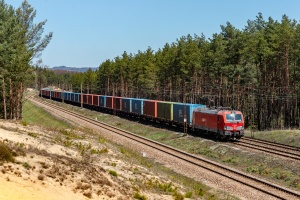 Vectron 170 047: Jaroszowiec Olkuski - Olkusz Vectron 170 047: Jaroszowiec Olkuski - Olkusz