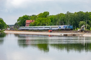 SM42-619+EU160-022: Goczałkowice-Zdrój - Most Wisła