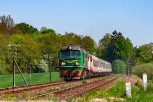 ST44-1103+EP07-1063: Suliszewo - Drawsko Pomorskie