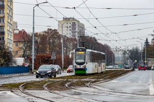 Moderus Beta MF15AC #602: Szczecin, ul. Frysztacka Moderus Beta MF15AC #602: Szczecin, ul. Frysztacka