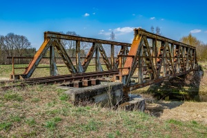 Mędrzechów - Dąbrówki Breńskie - most na Żabnicy