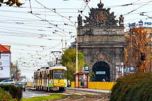 KT4Dt #105+107: Szczecin, Brama Portowa 